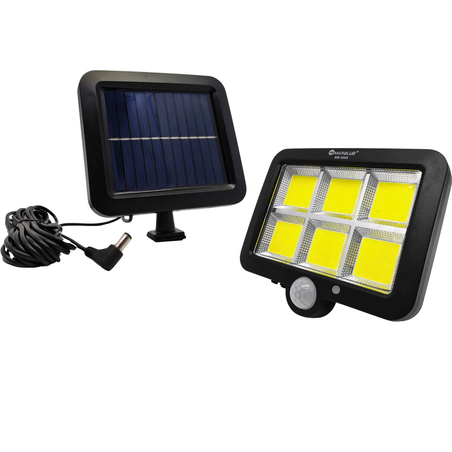 Refletor Luz Solar com Sensor de Movimento 120 LED -  MB5006