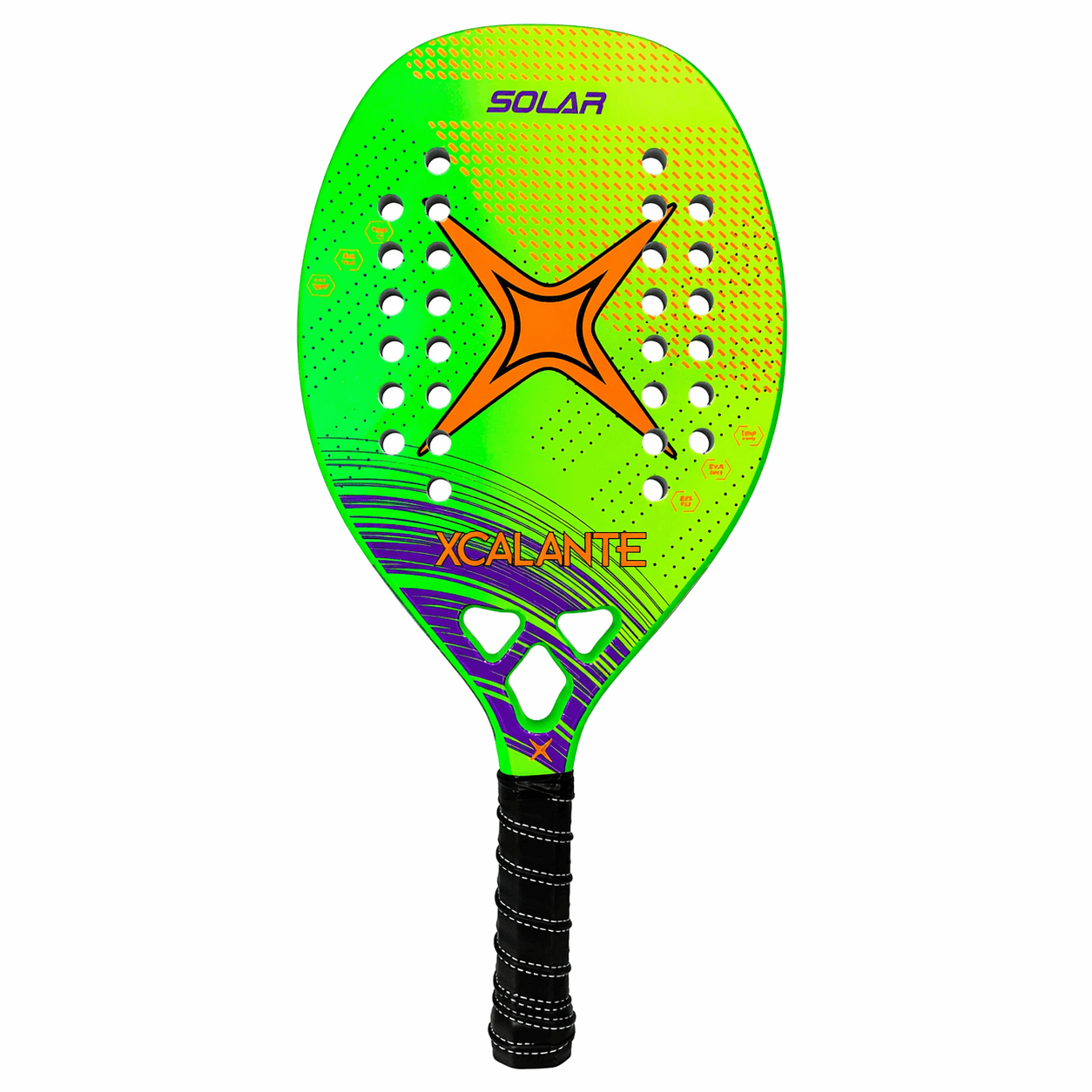 Raquete de Beach Tennis Solar Verde Xcalante - X4009