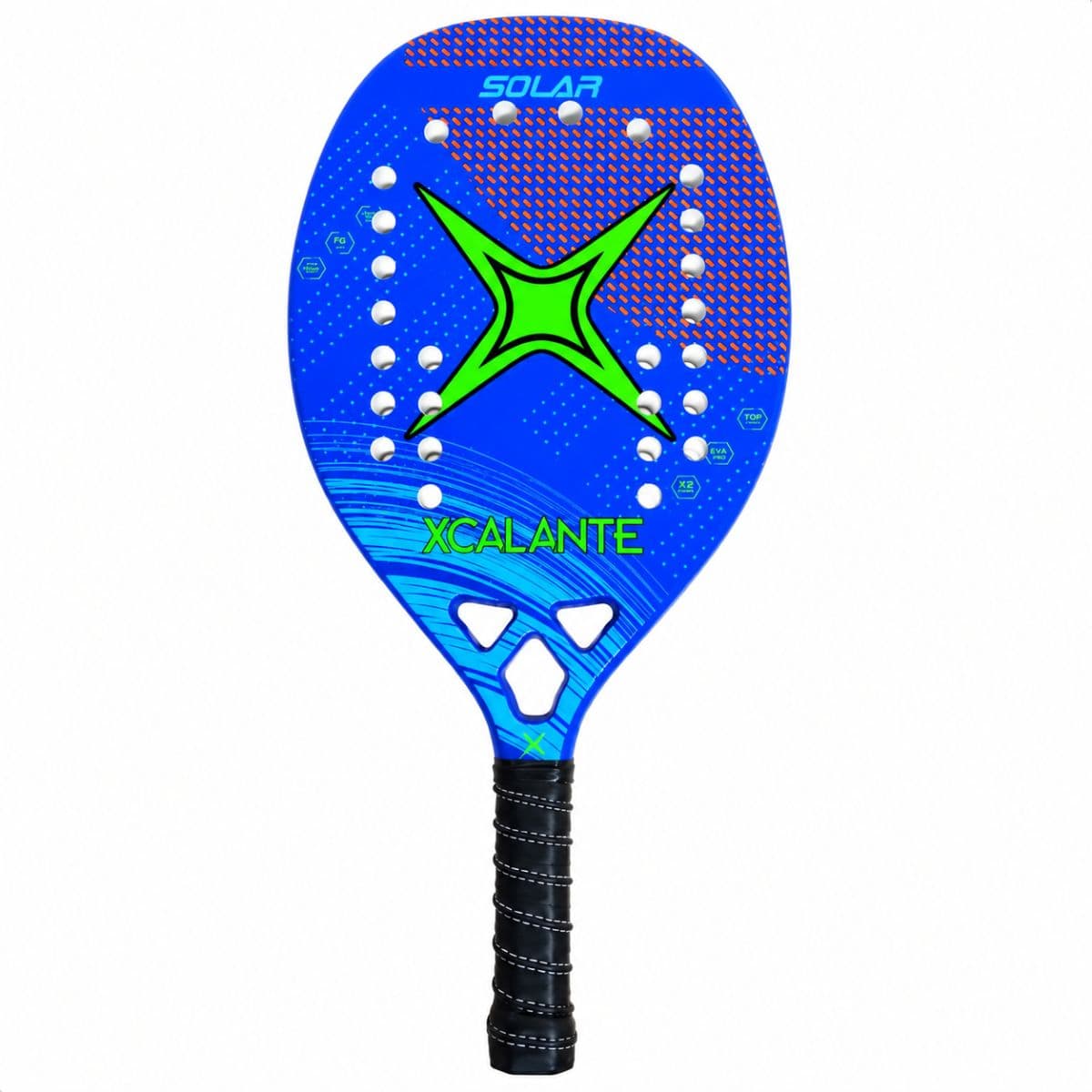 Raquete de Beach Tennis Solar Azul Xcalante - X4009