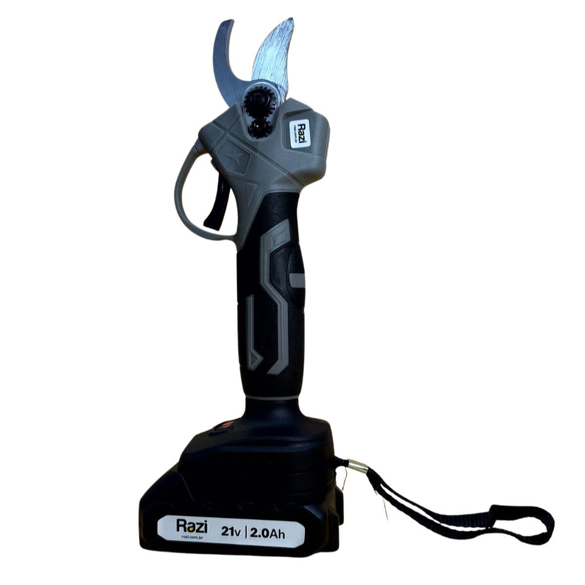 Tesoura de Poda Elétrica com Bateria Brushless 21V Razi RZ-TPBB21 Bivolt