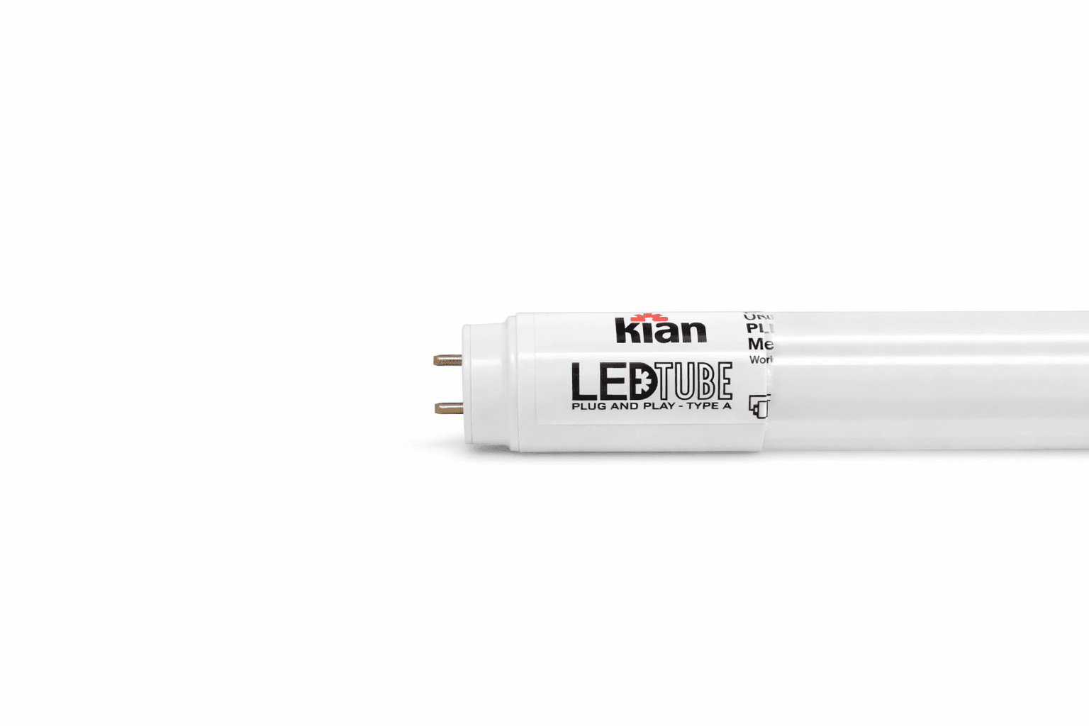 Lâmpada de LED Tubular T8 18W Kian 5000K Branco Frio Bivolt