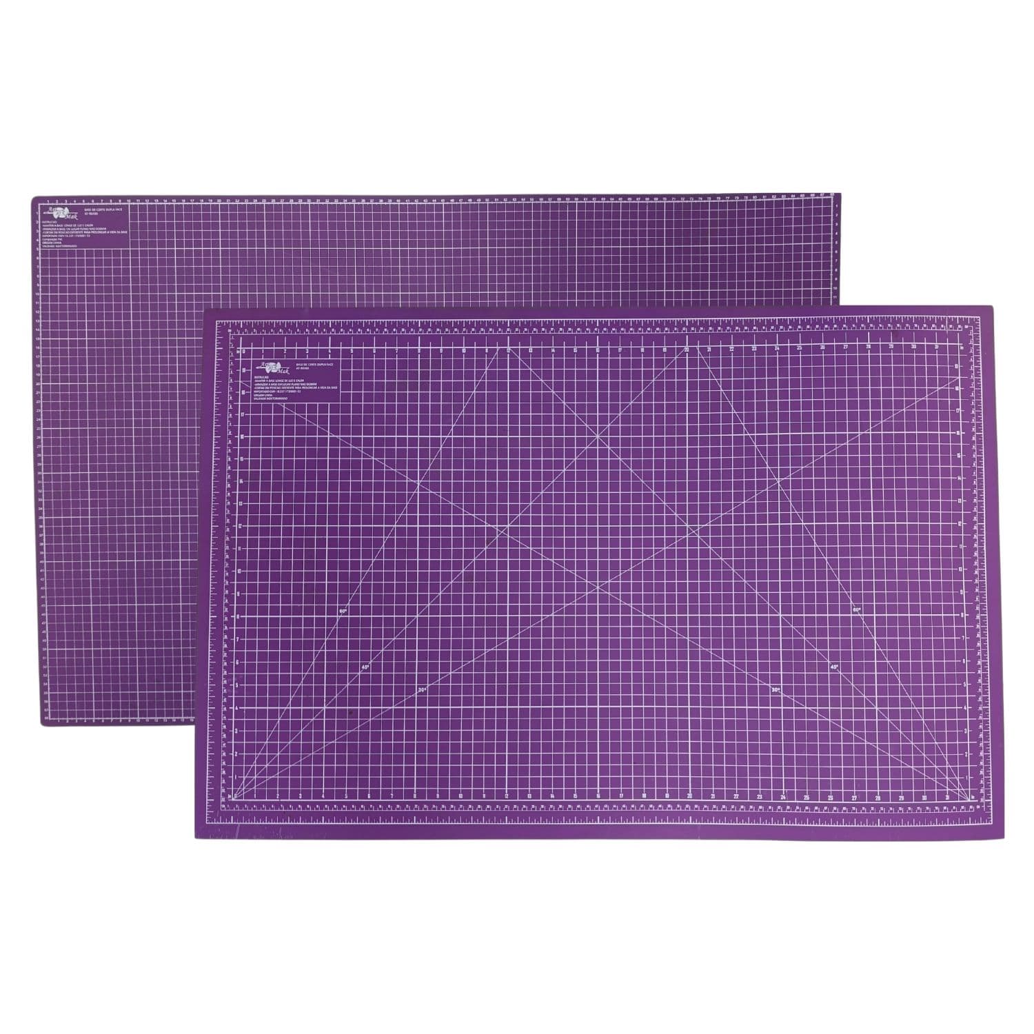 Base de Corte Dupla Face 90x60 Roxo Art Mak - AT-90X60RX, imagem 1