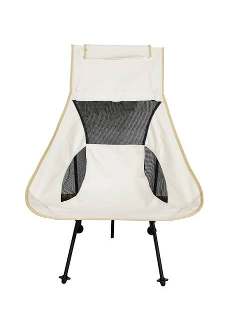 Cadeira Dobrável Portátil com Bolsa Branco MCC-P003, imagem 1