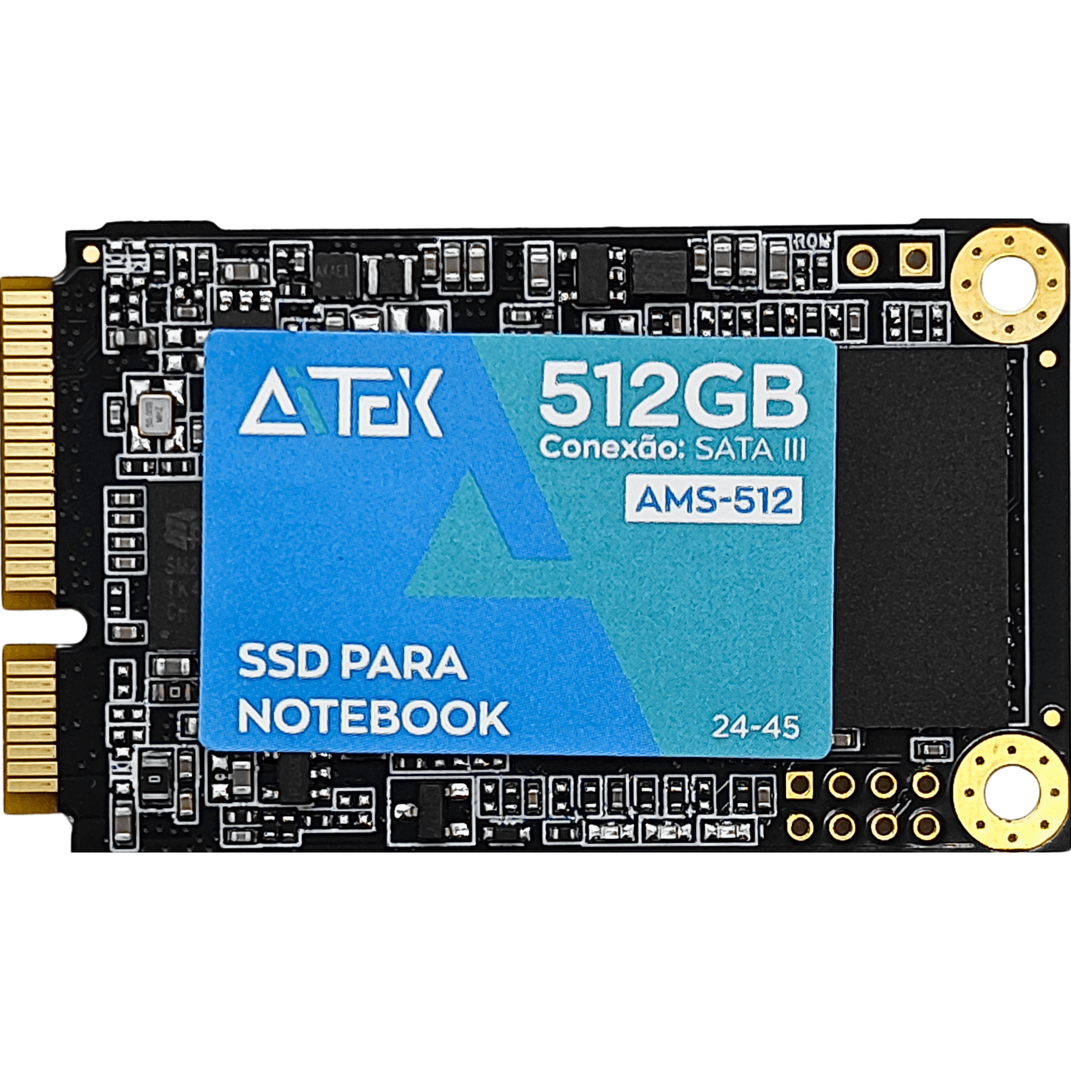 SSD Para Notebook 512Gb Conexão M SATA III Aitek - AMS-512, imagem 1