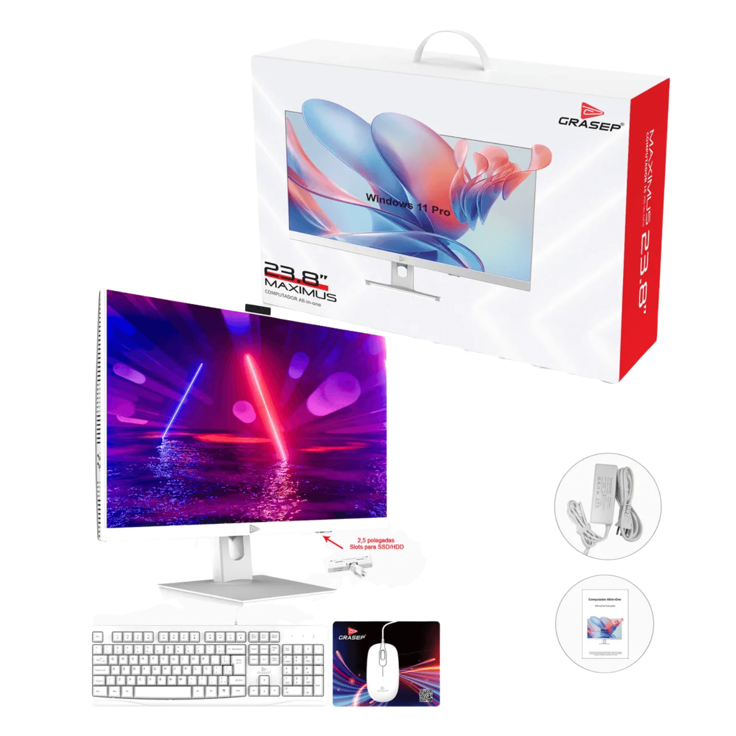 Computador All-In-One 23.8" Maximus Grasep - D-AI16