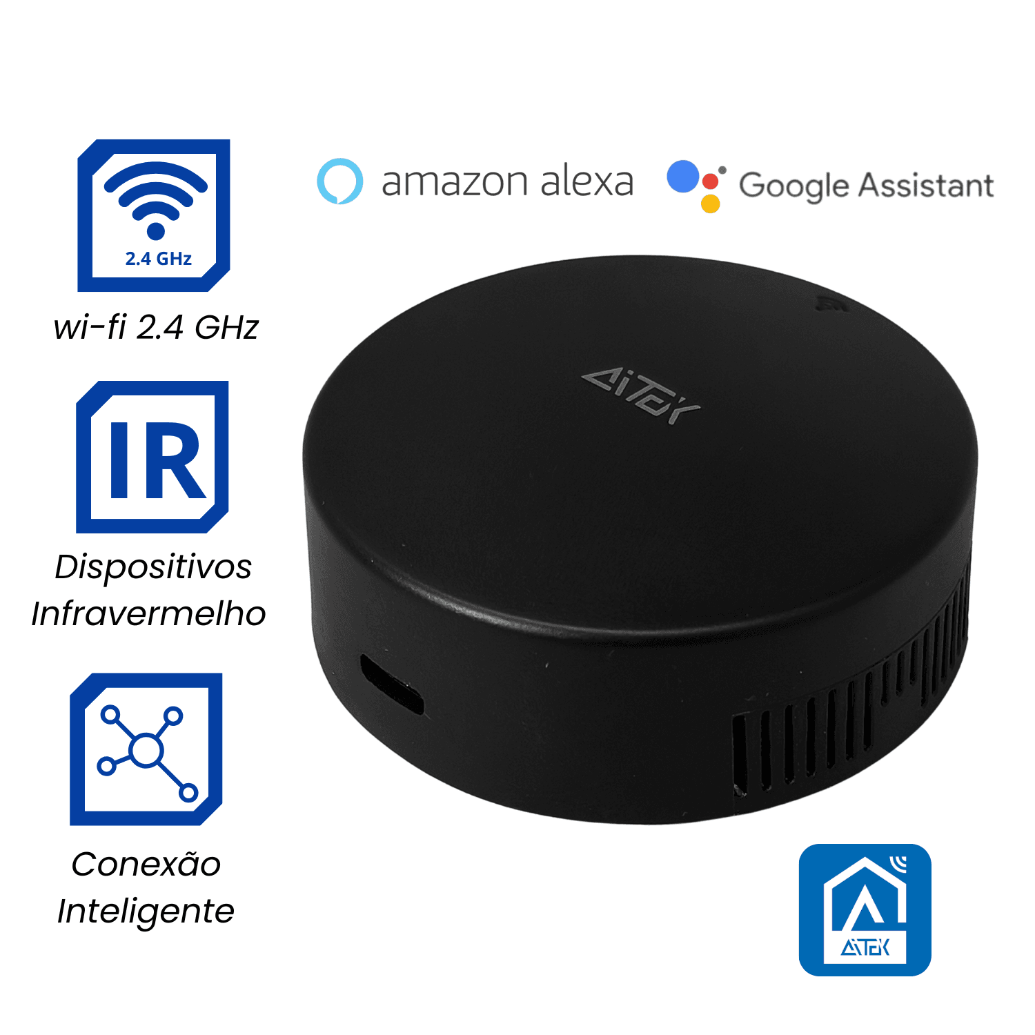 Controle Remoto Inteligente Wireless Aitek - ALPHA-600