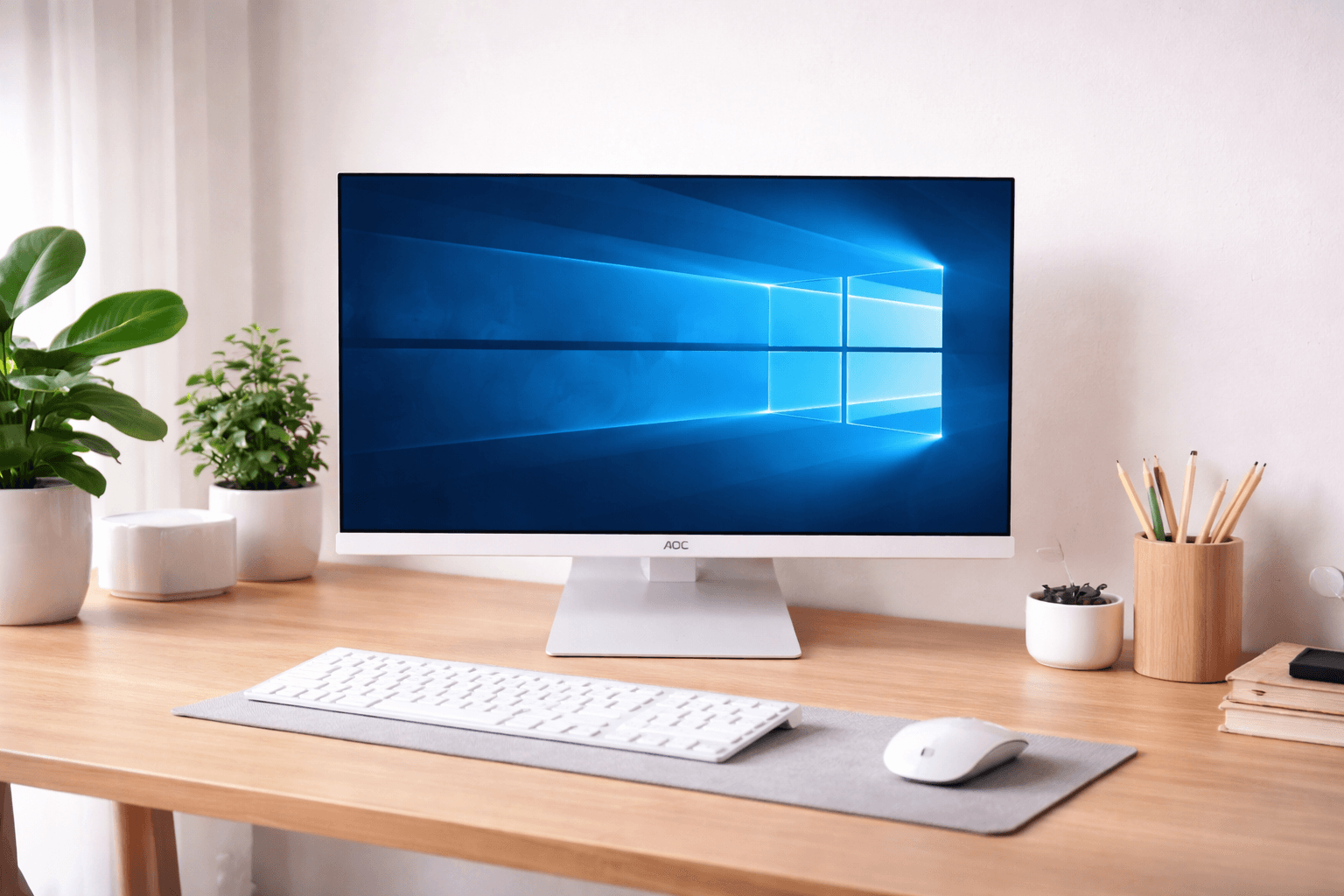 Computador All-In-One Pc 27" Intel Core i5 Branco AOC - D-A271508, imagem 1
