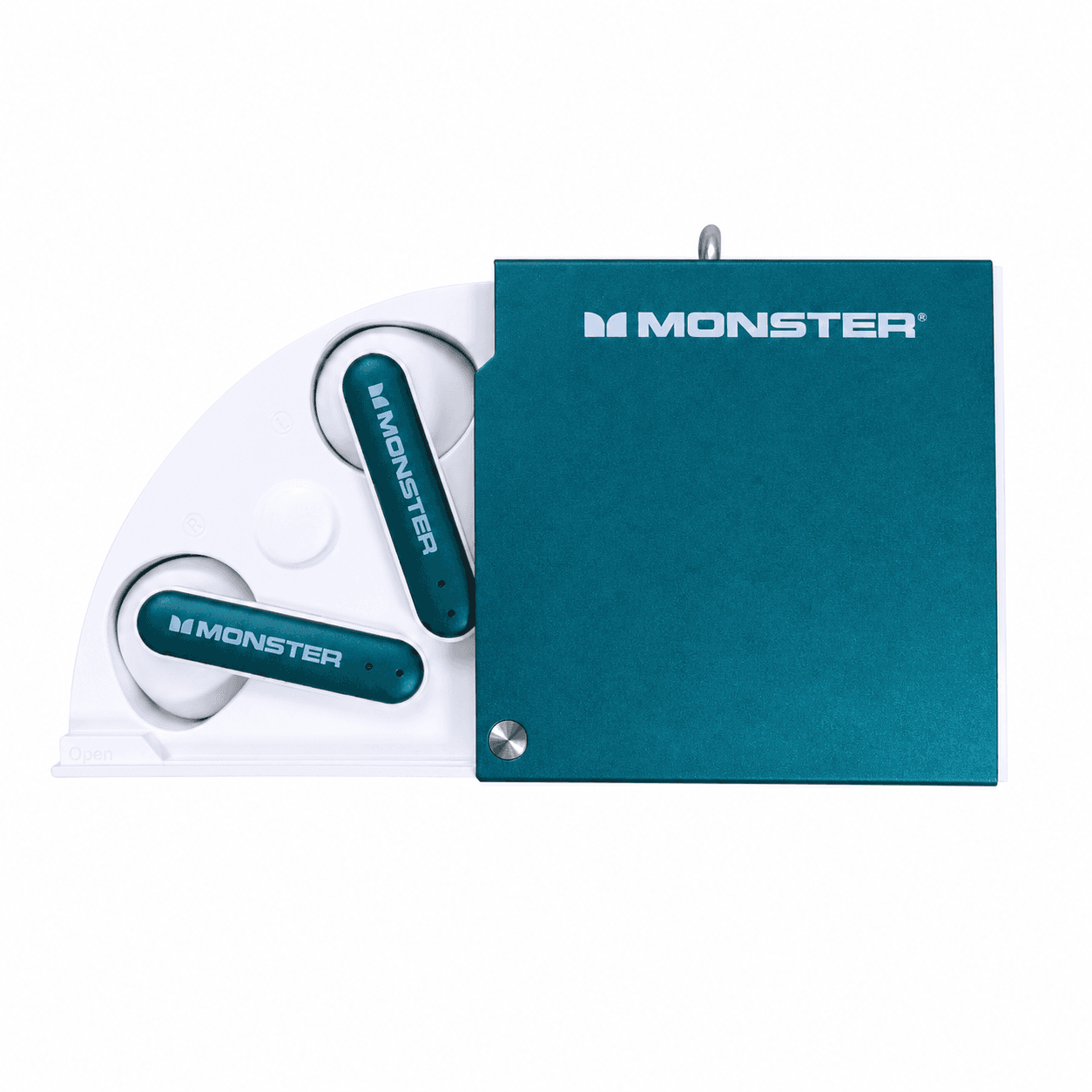 Fone de Ouvido Gamer Sem Fio Bluetooth Verde Airmars Monster - XKT17, imagem 1
