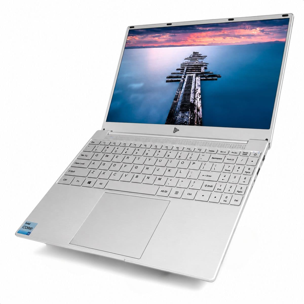 KIT Notebook Computador 15.6 SSD M.2 256GB Grasep - D-NK5501 - Grasep+Kit Teclado e Mouse Sem Fio Branco - AKT-W111