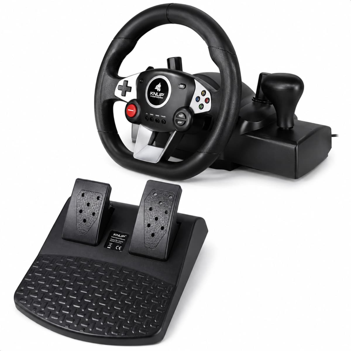 Volante Gamer 7 em 1 Knup Wadjet - KP-5816