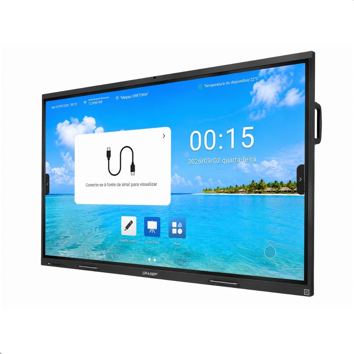 Tela Interativa Touch 85" Grasep - D-DG85TI