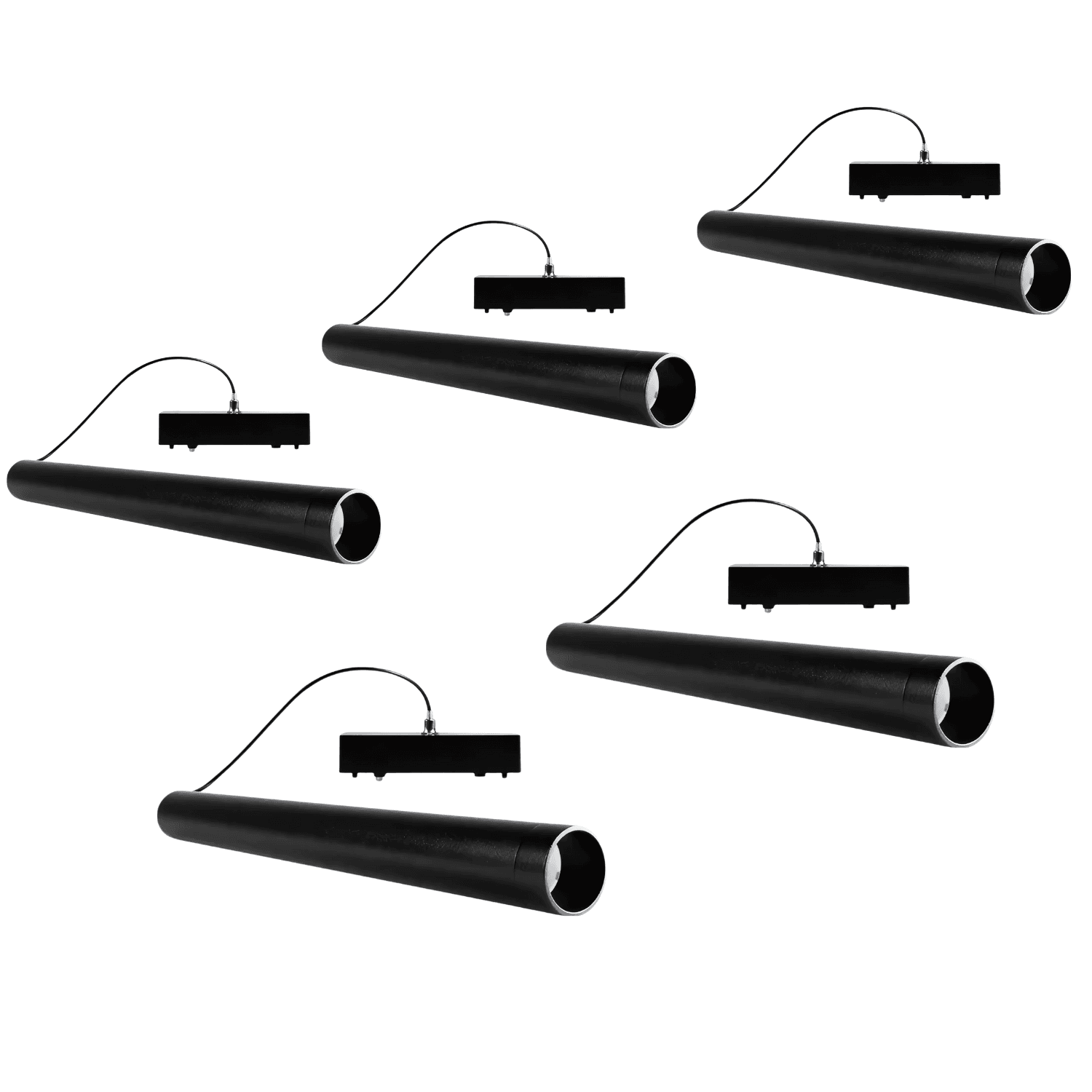 Kit de Iluminação Inteligente: 5 Luminárias de Lustre Pendente Zigbee Ekaza - EKGC-T3567