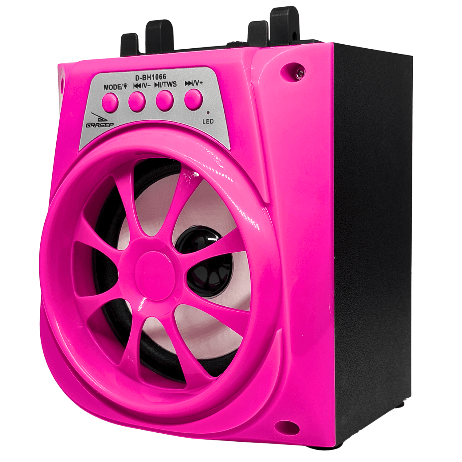 Caixa de Som Portátil Rosa - D-BH1066, imagem 1