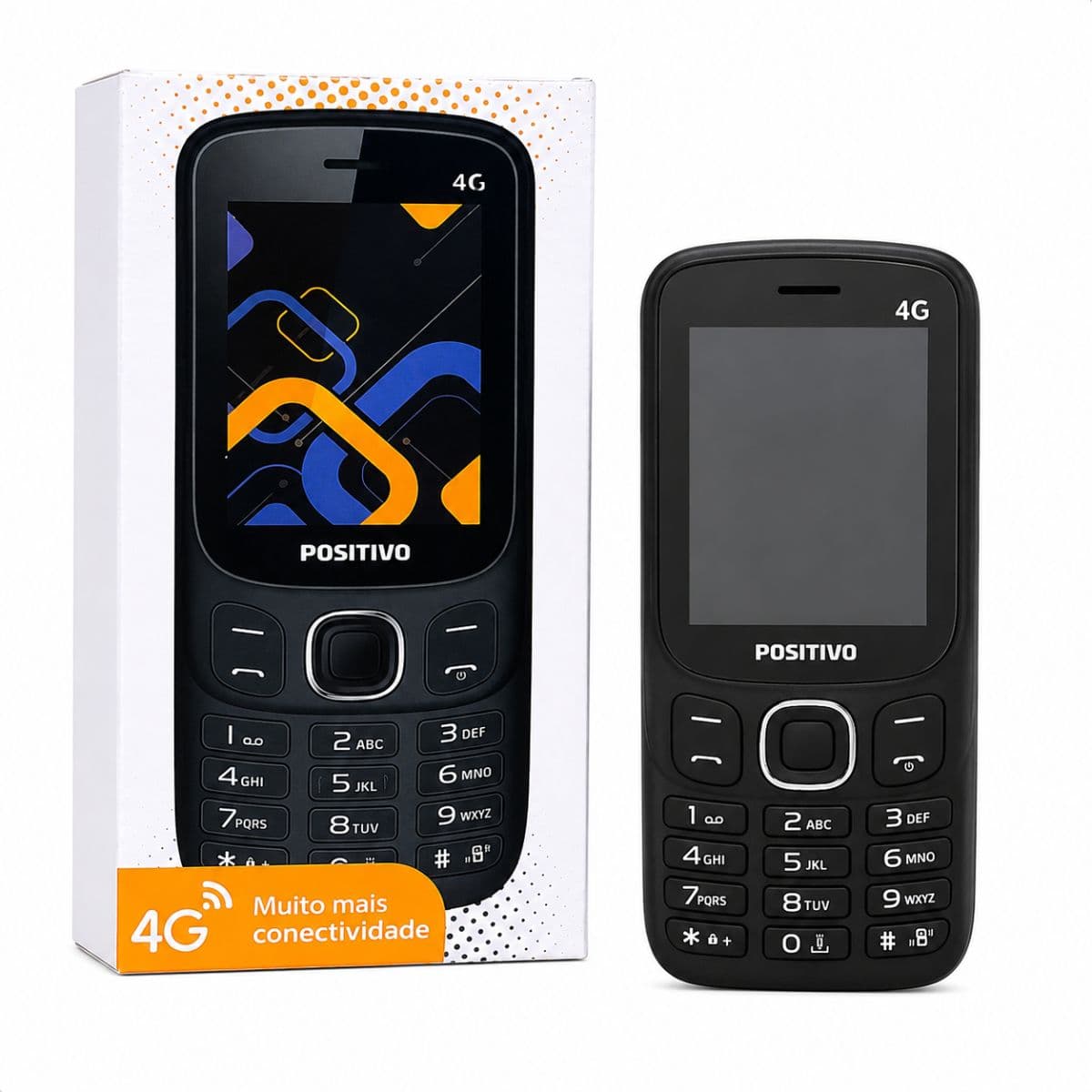 Celular Positivo P41 4G Dual SIM Rádio FM Bluetooth