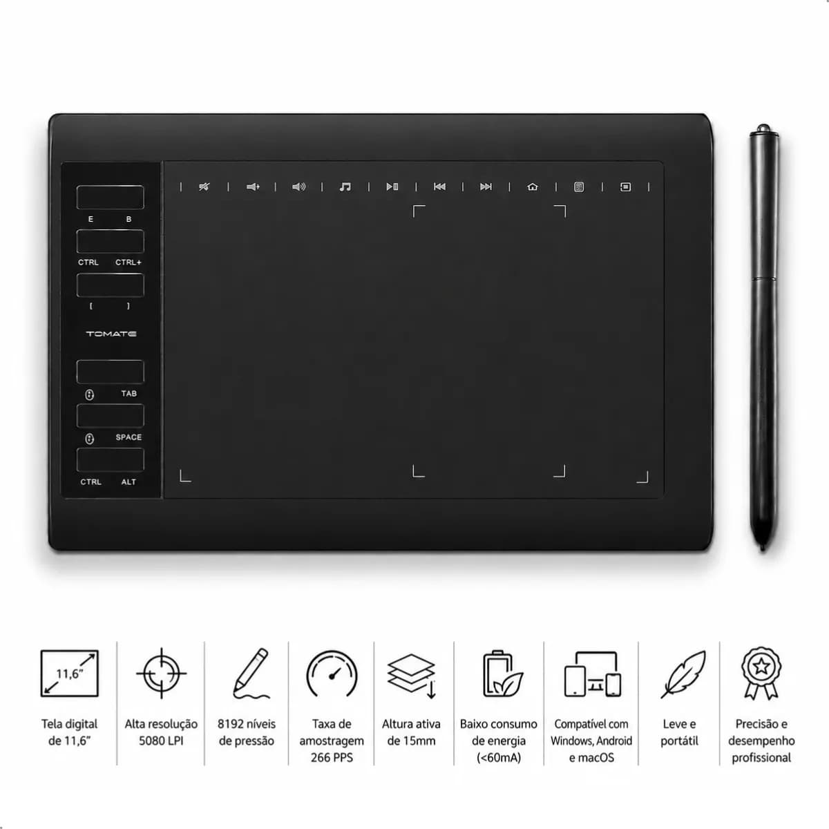 Mesa Digitalizadora 11,6 - MTM-1106