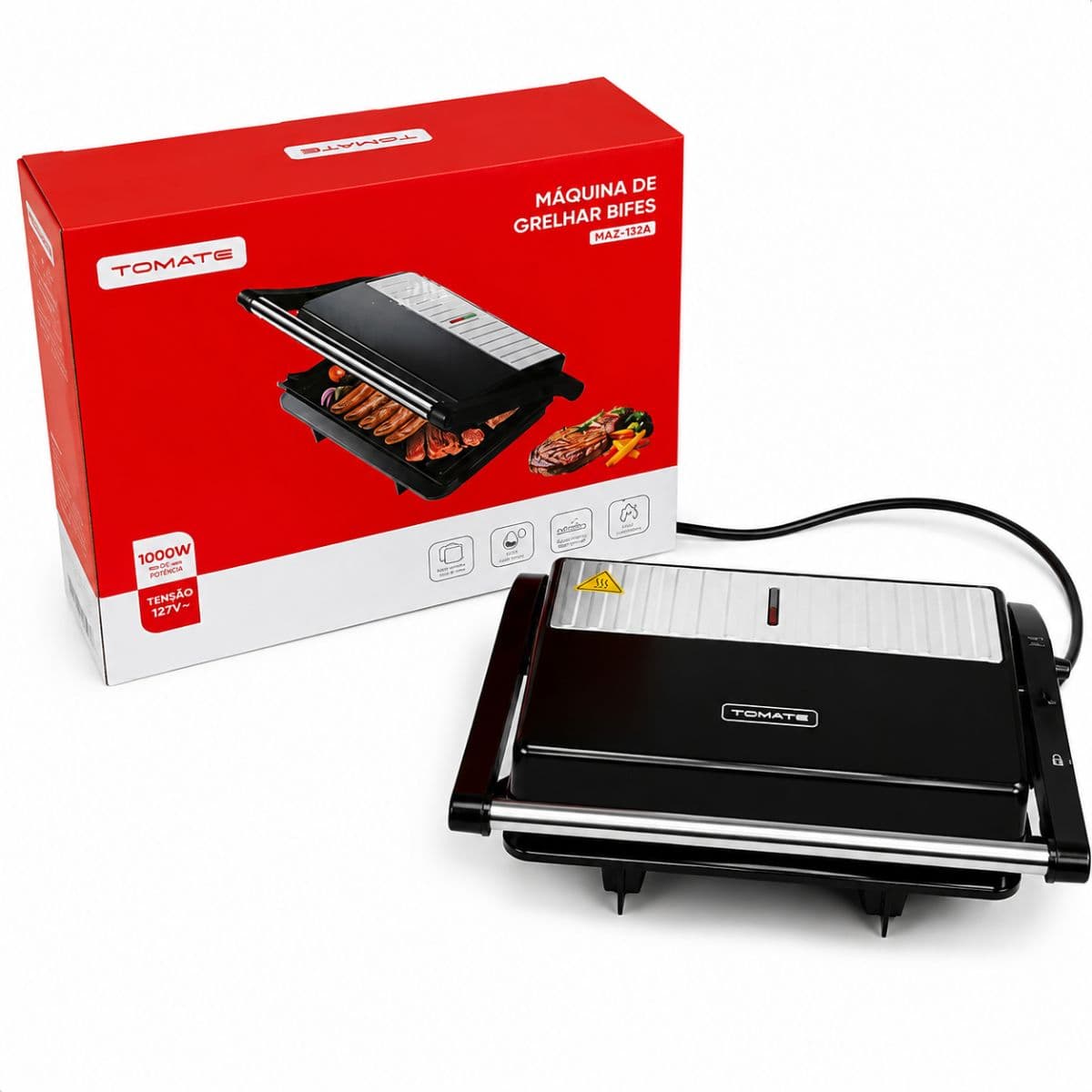 Maquina de Grelhar Bifes 110v - MAZ-132A