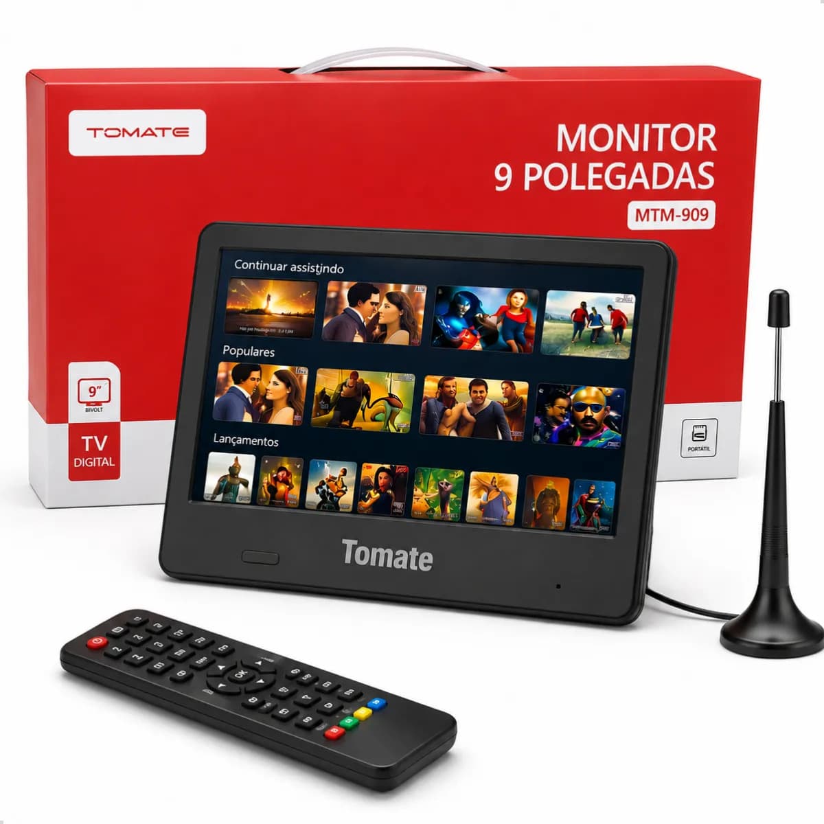 Tv Digital 9 Tomate - MTM-909