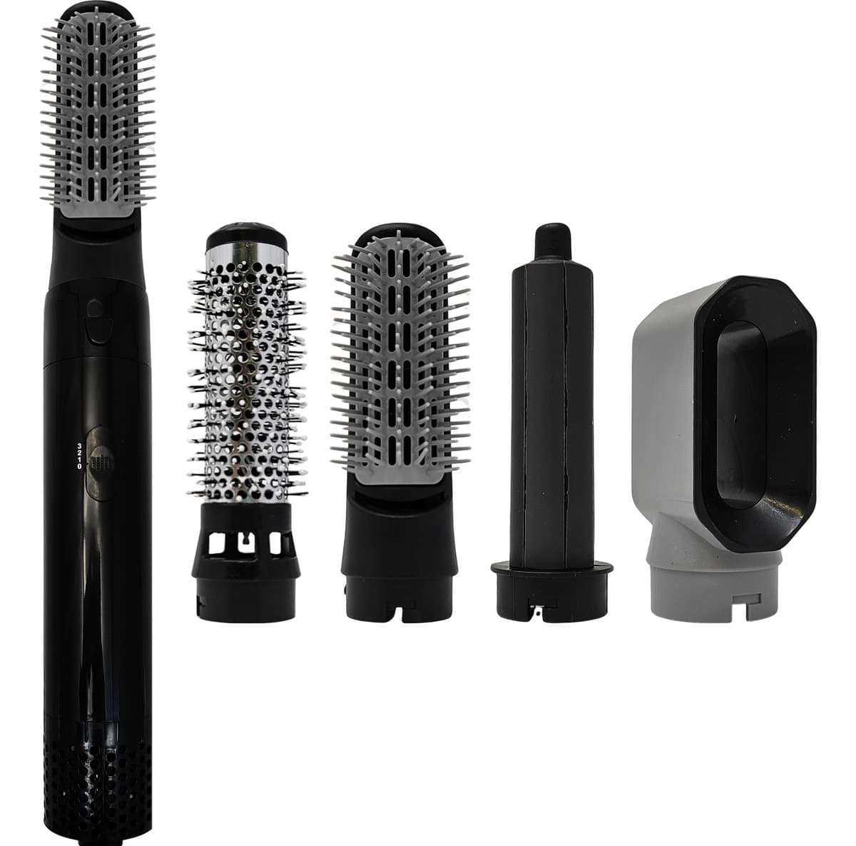Kit Modelador 5 em 1 com Escova e Secadora 110V Preto - AJ-G15, imagem 1