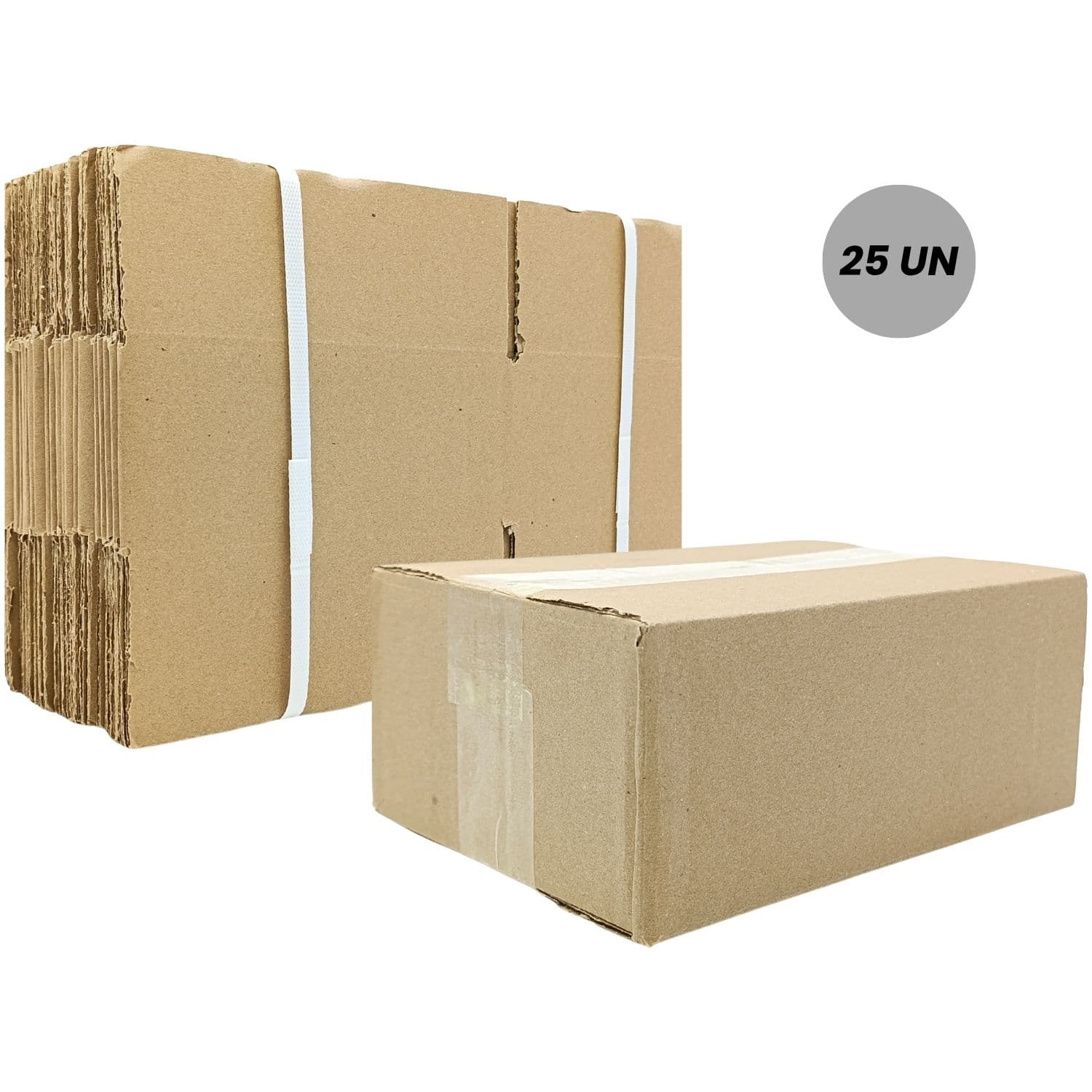 Kit 25 Caixas de Papelão Para Envios 9 X 15 X 20 - N/3, imagem 1