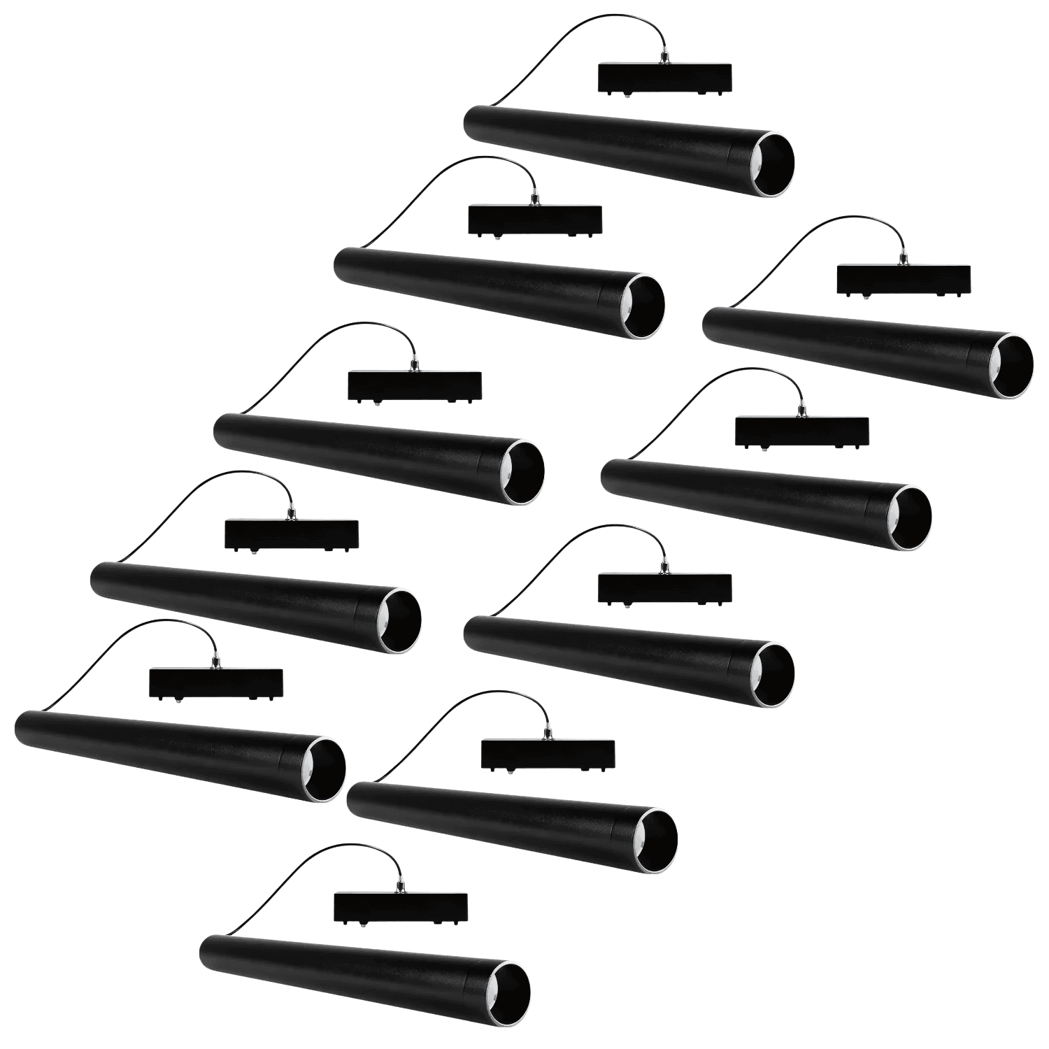Kit de Iluminação Inteligente: 10 Luminárias de Lustre Pendente Zigbee Ekaza - EKGC-T3567, imagem 1